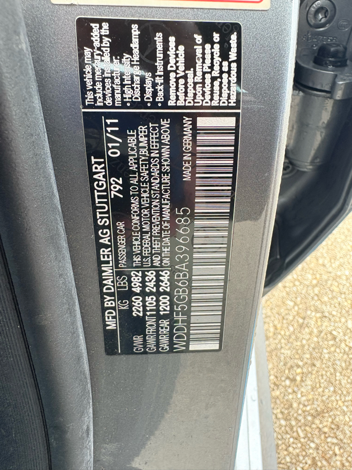 Mercedes-Benz E-Class 4dr Sdn E 350 Luxury RWD 2011