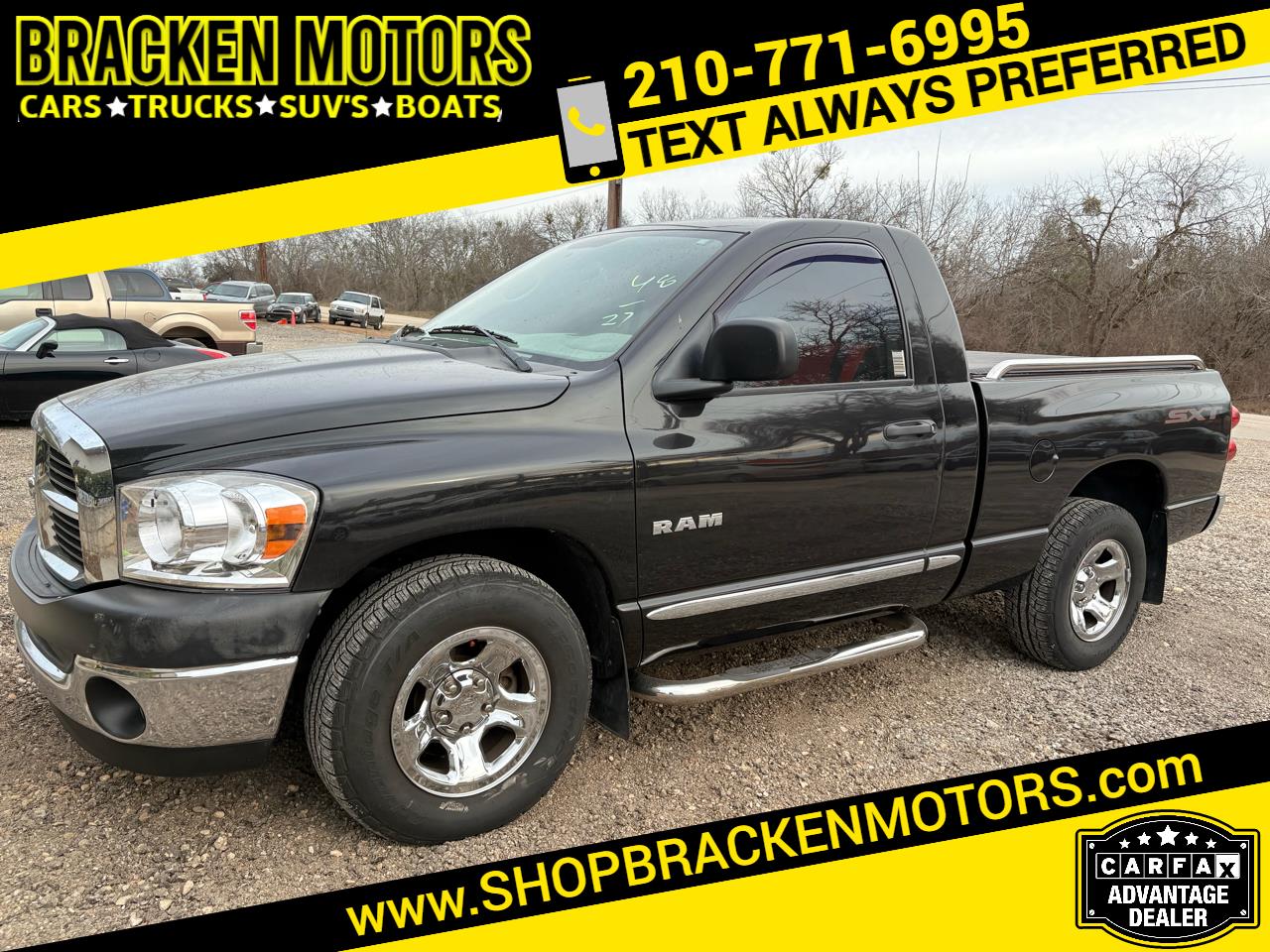 2008 Dodge Ram 1500 2WD Reg Cab SHORTBED