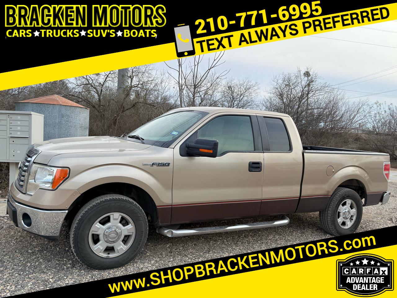 2011 Ford F-150 2WD SuperCab 4DR XLT