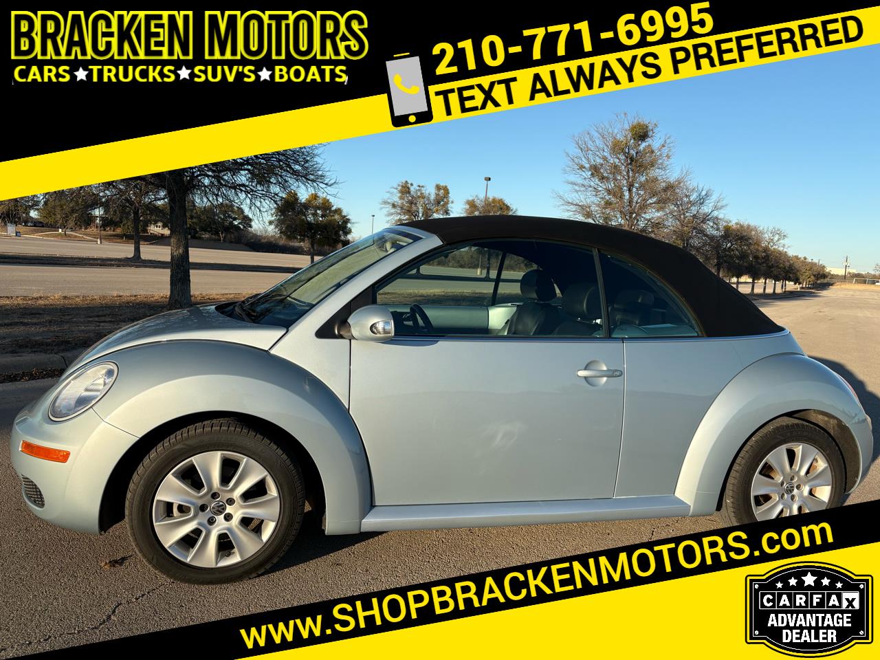 Volkswagen New Beetle Convertible 2dr Auto 2010