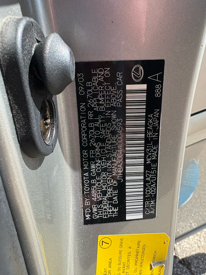 Lexus ES 330 4dr Sdn 2005