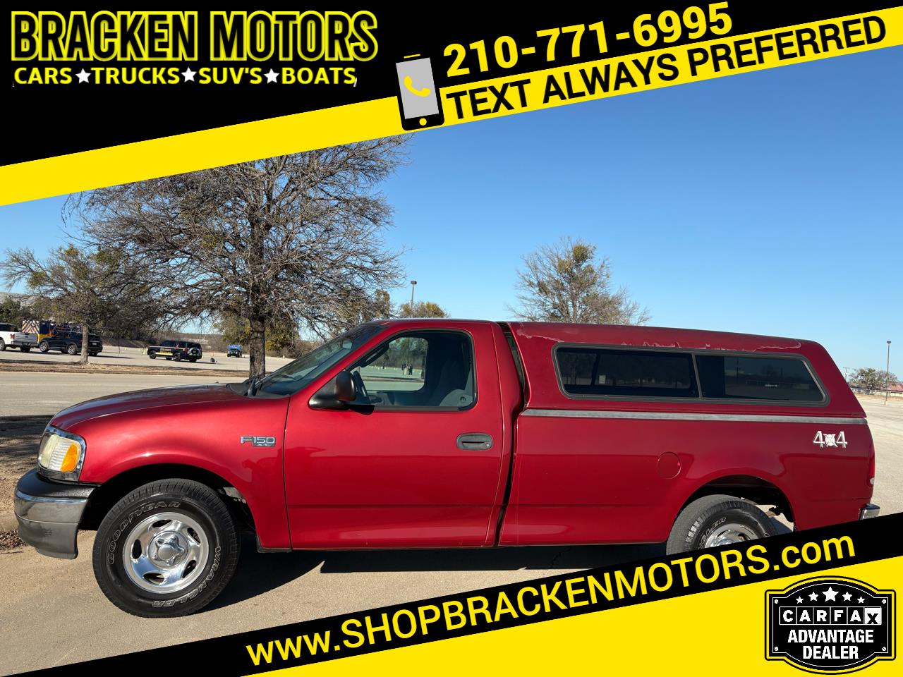 2002 Ford F-150 Reg Cab XLT