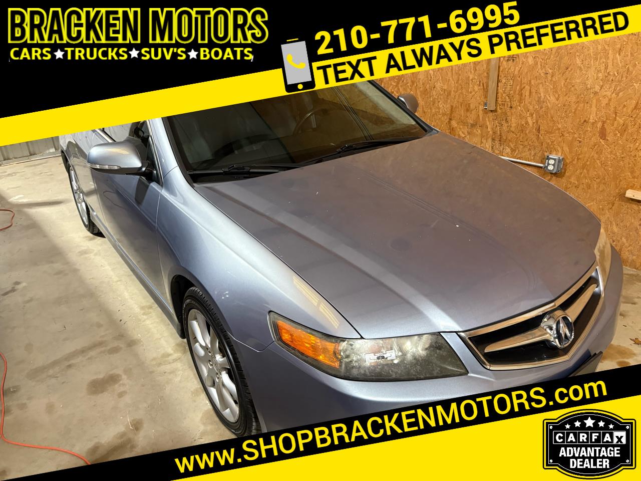 2008 Acura TSX 4dr Sdn Auto