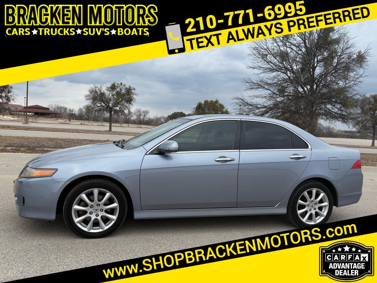 2008 Acura TSX 4dr Sdn Auto