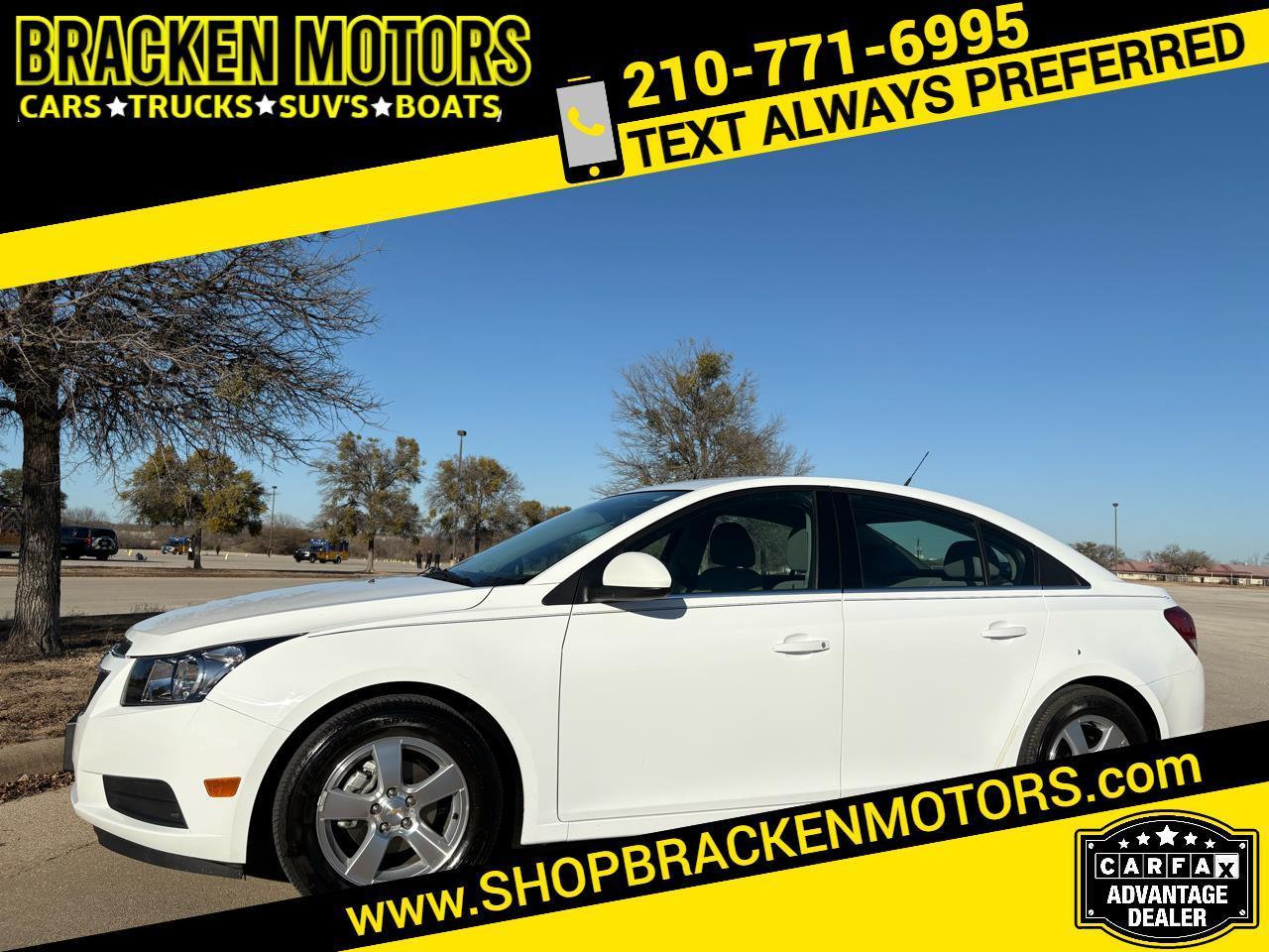 2014 Chevrolet Cruze 4dr Sdn Auto 1LT