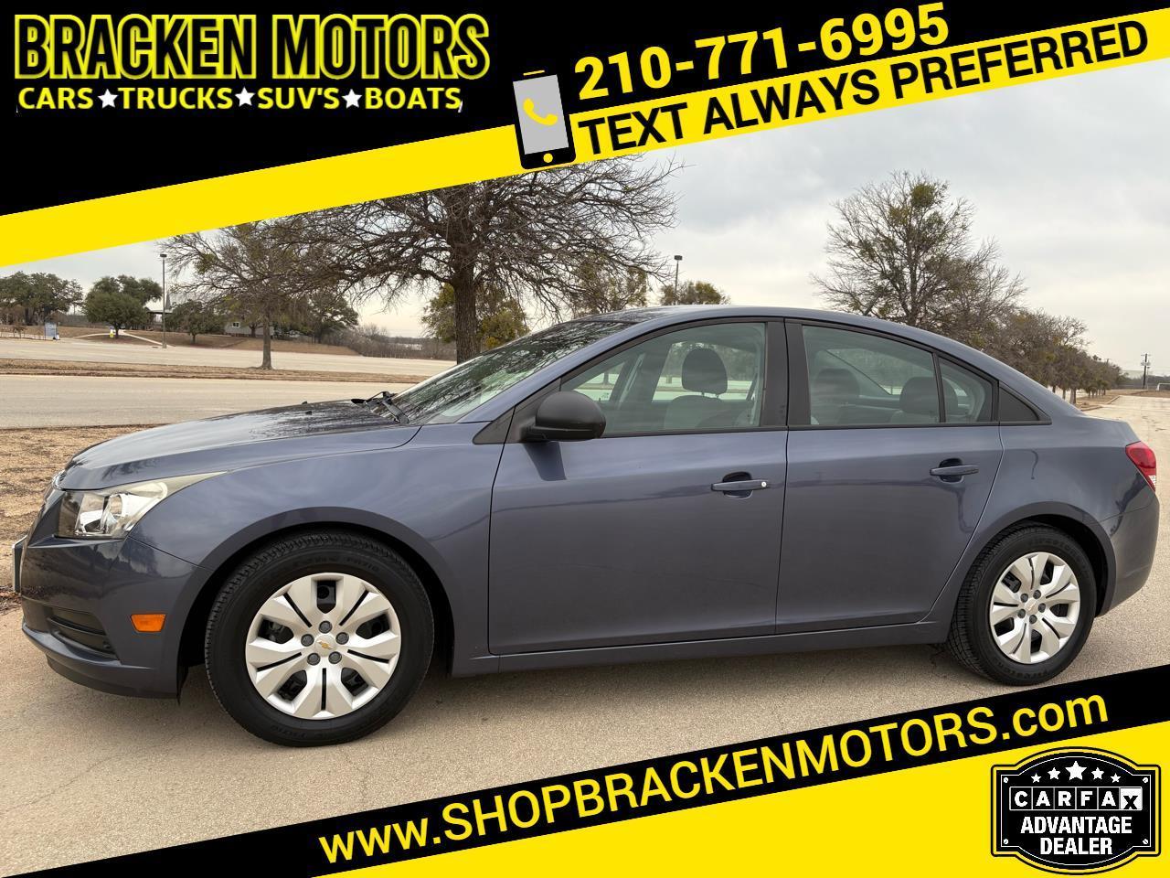 2014 Chevrolet Cruze 4dr Sdn Auto LS