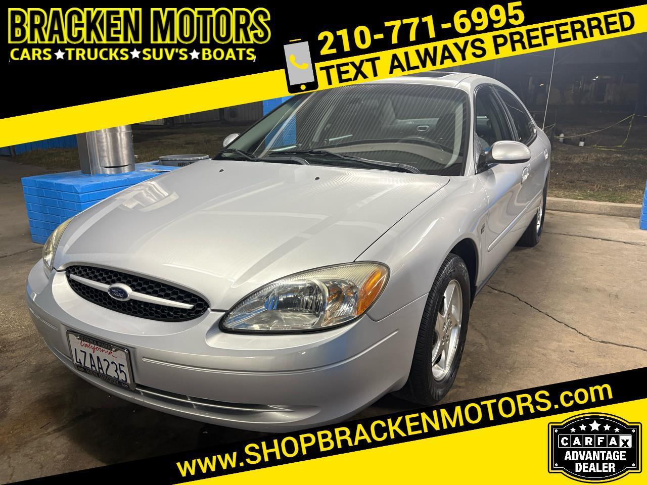 Ford Taurus 4dr Sdn SES Deluxe 2002