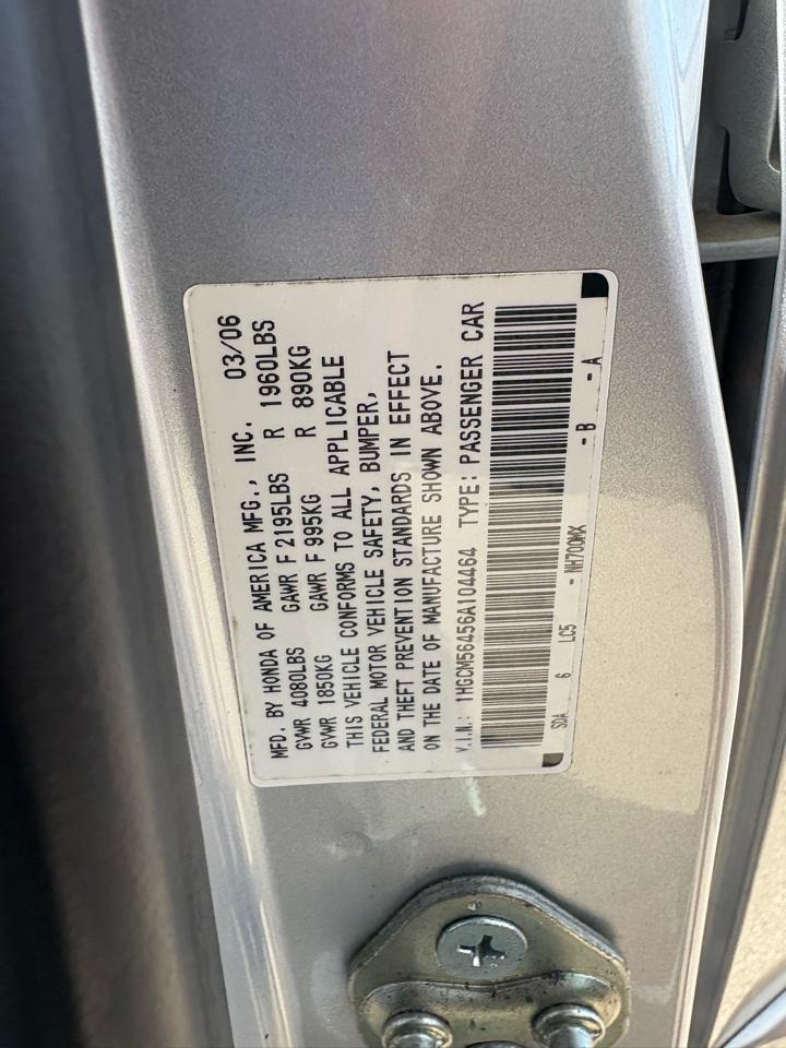 Honda Accord Sdn  2006