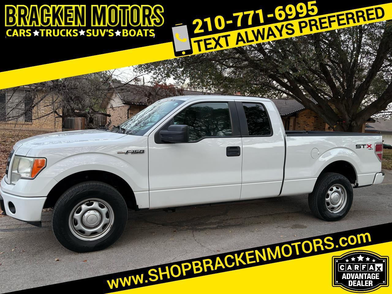 2010 Ford F-150 4WD SuperCab 145" STX