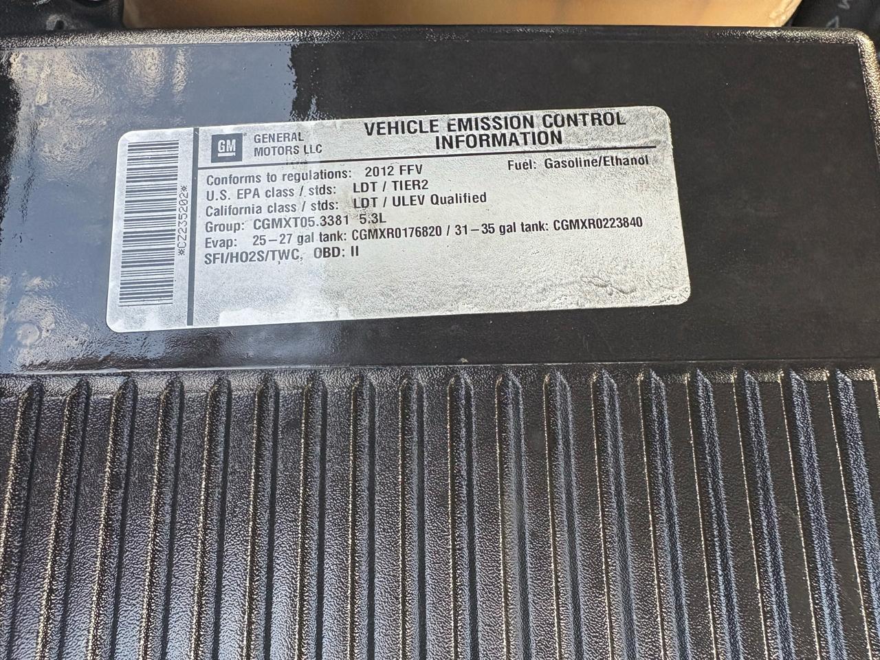 Chevrolet Silverado 1500  2012