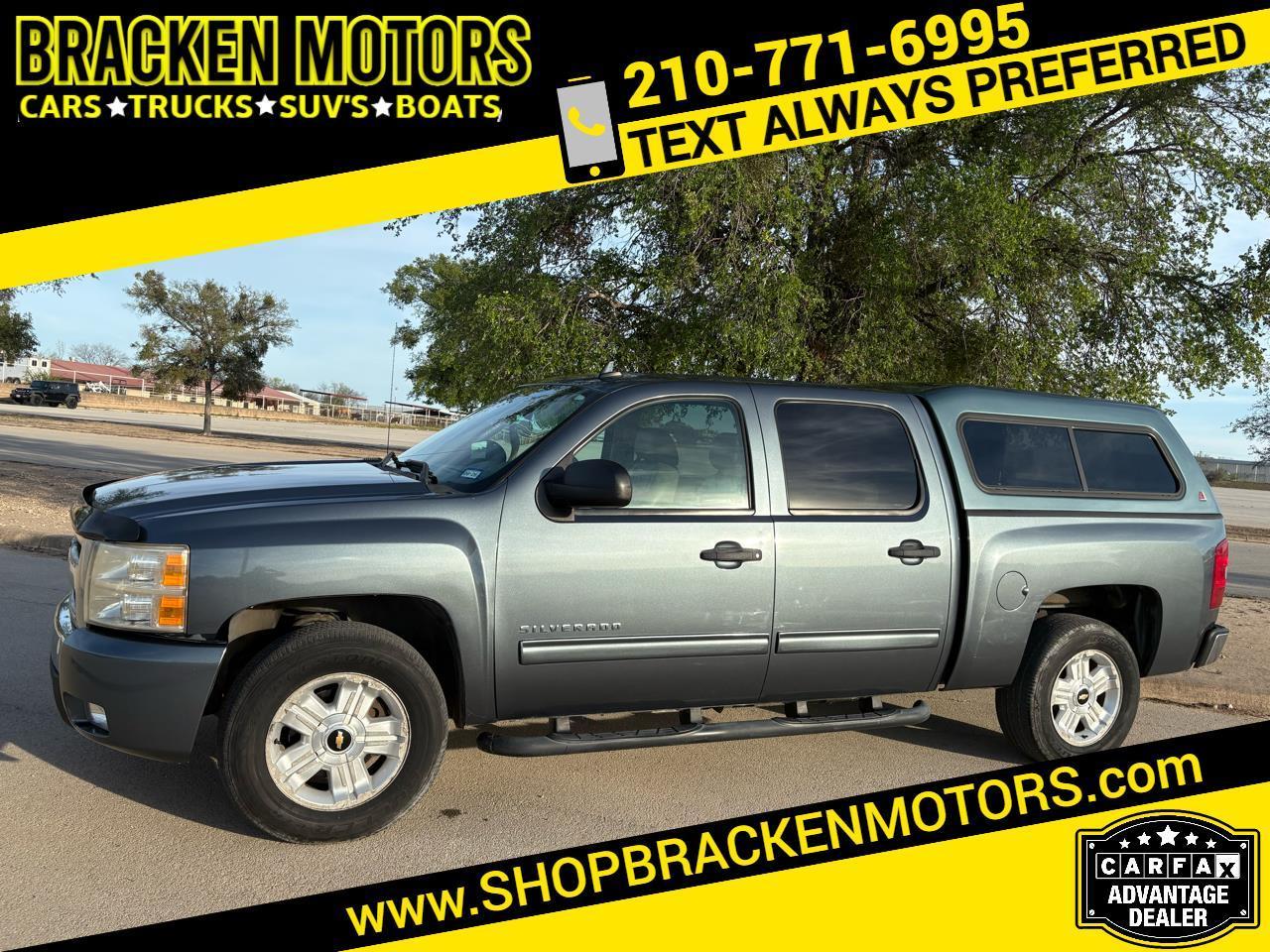 2011 Chevrolet Silverado 1500 4WD Crew Cab 143.5" LT