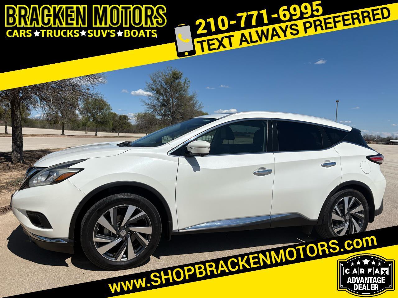 Nissan Murano AWD 4dr Platinum 2015
