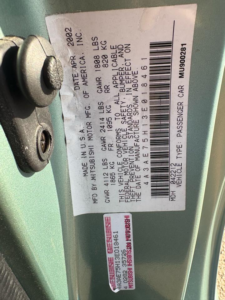 Mitsubishi Eclipse  2003