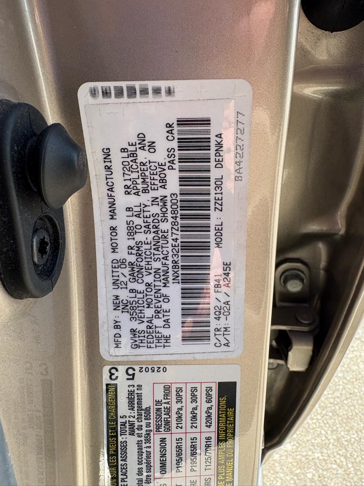 Toyota Corolla  2007