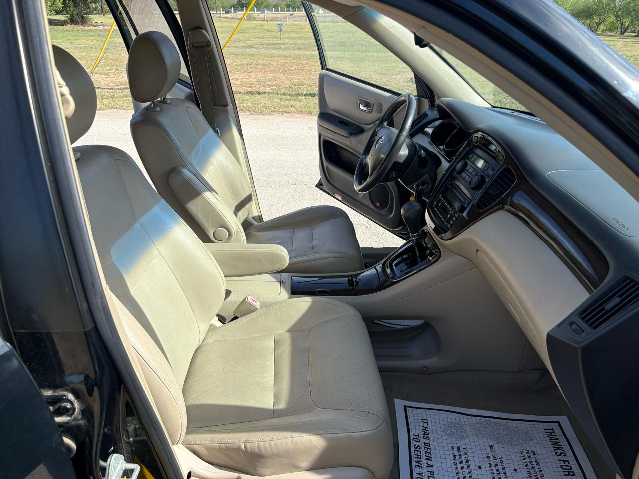Toyota Highlander 4dr V6 4WD (Natl) 2003
