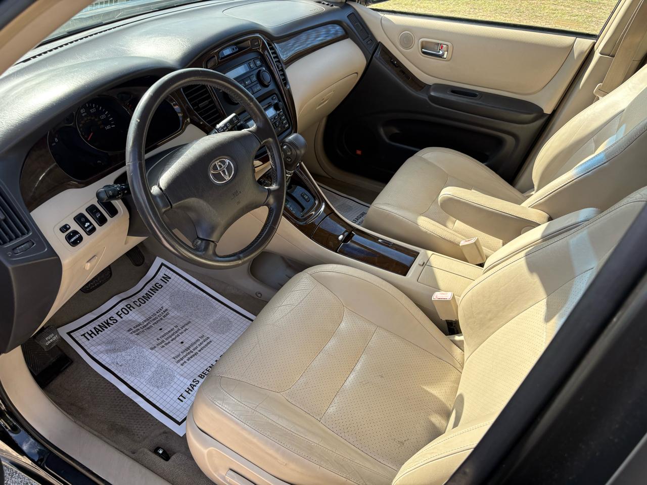 Toyota Highlander 4dr V6 4WD (Natl) 2003