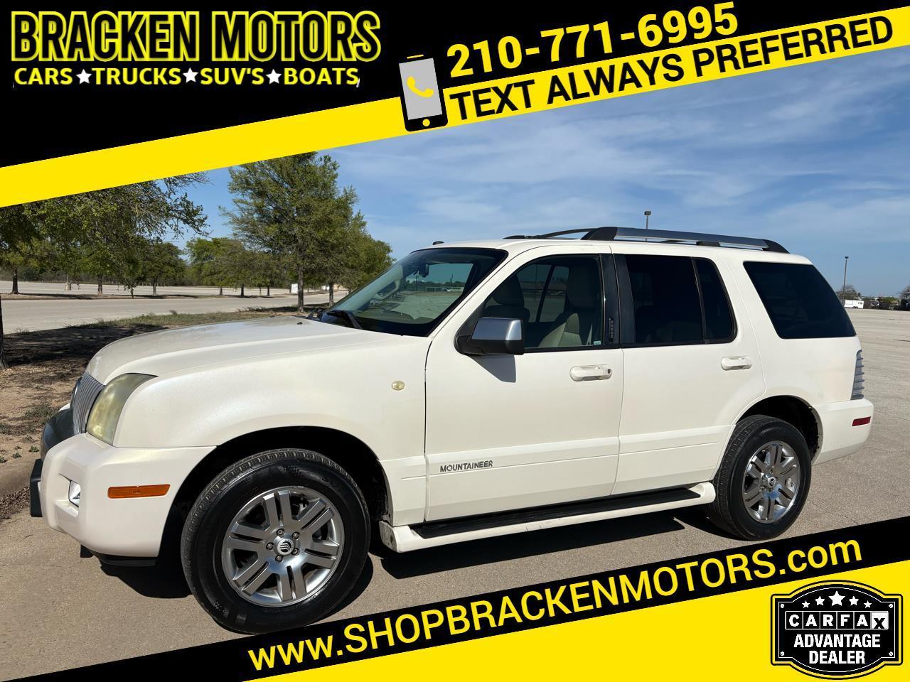 Mercury Mountaineer RWD 4dr V6 Premier 2009