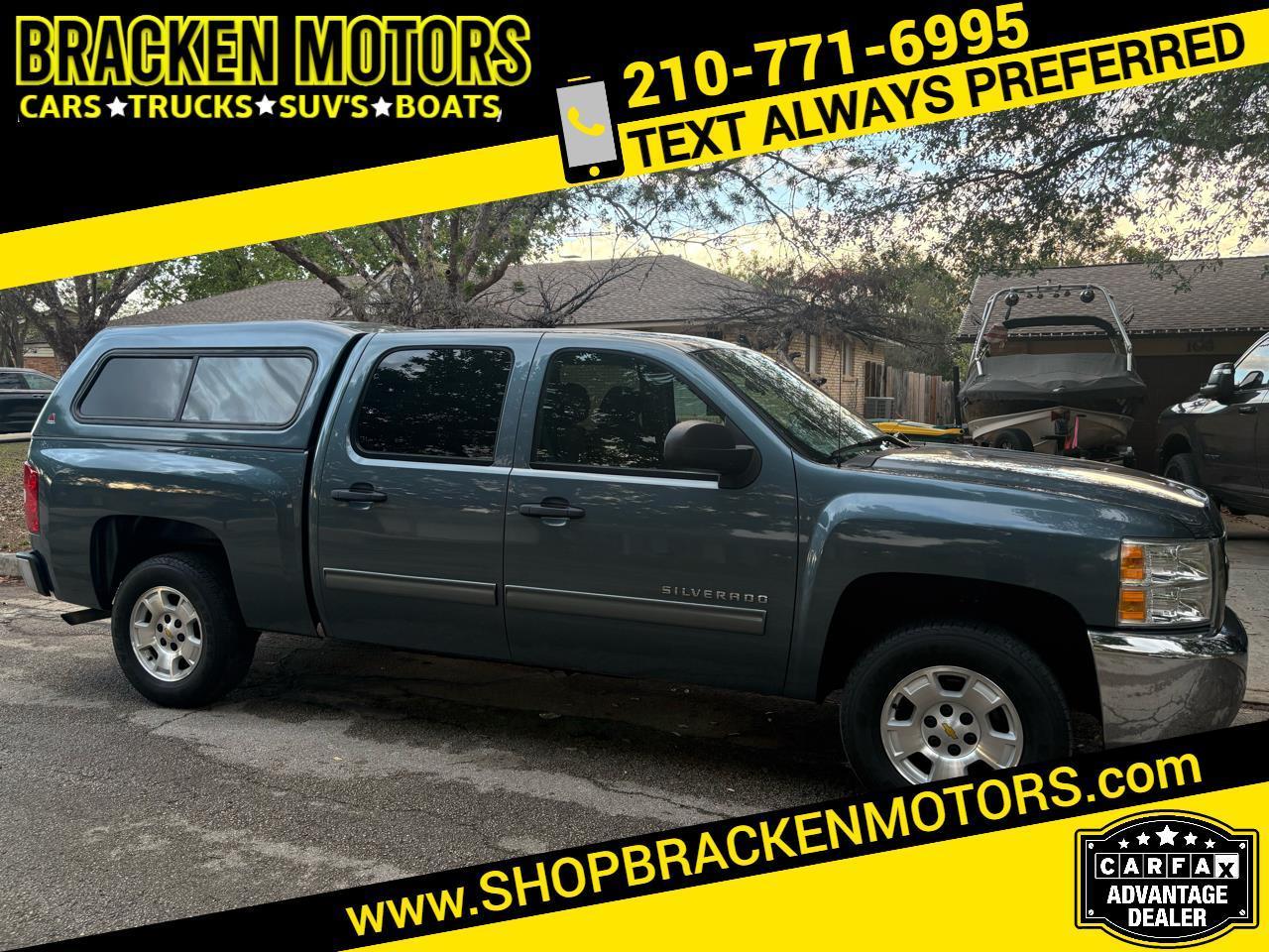 2013 Chevrolet Silverado 1500 2WD Crew Cab LT