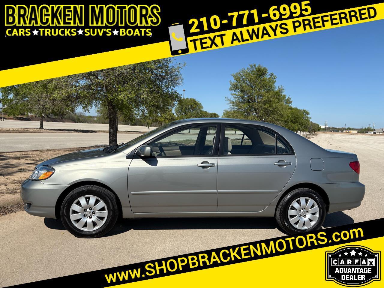 Toyota Corolla  2003