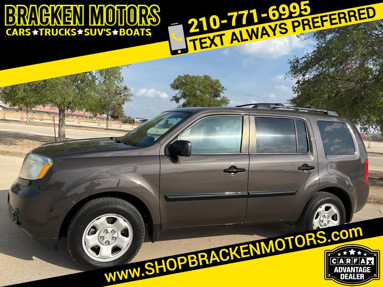 2013 Honda Pilot 2WD 4dr SUV LX