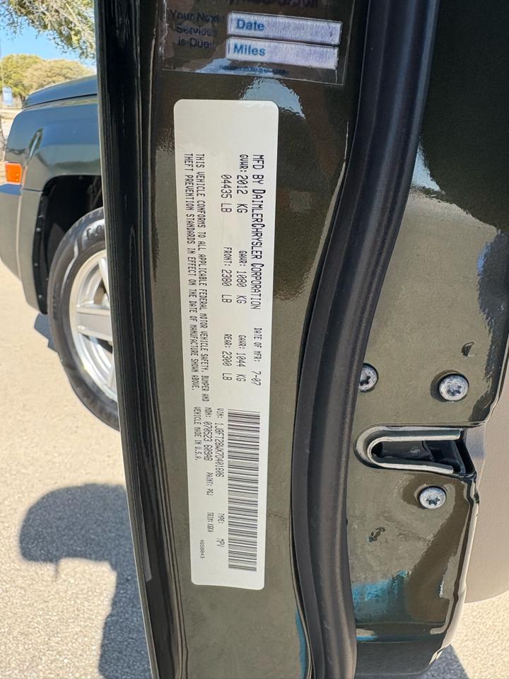 Jeep Patriot 2WD 4dr Sport 2007