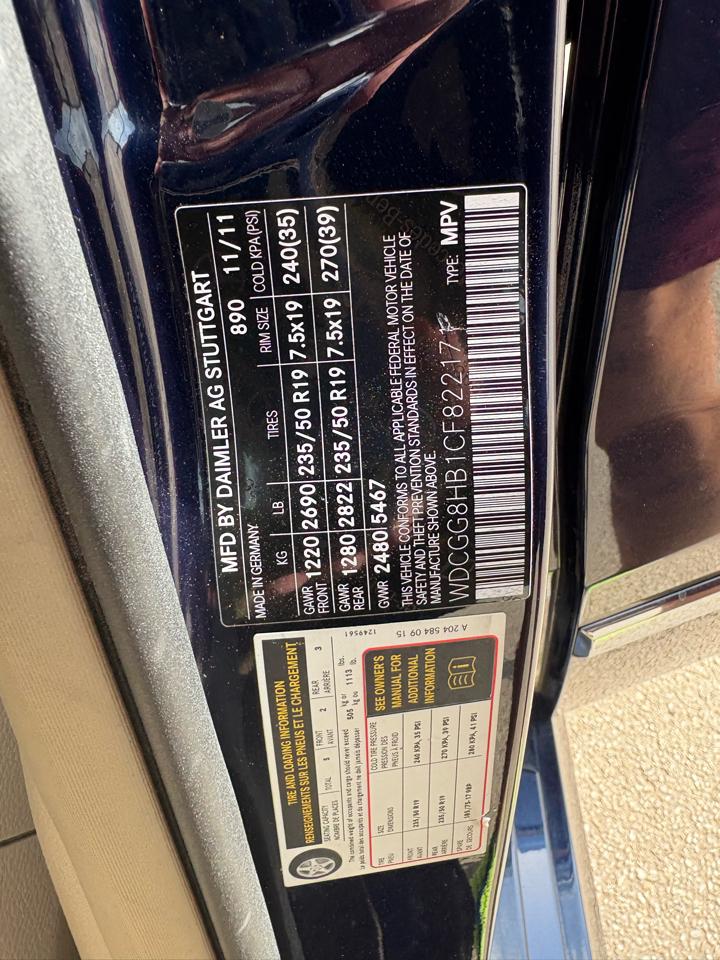 Mercedes-Benz GLK-Class  2012