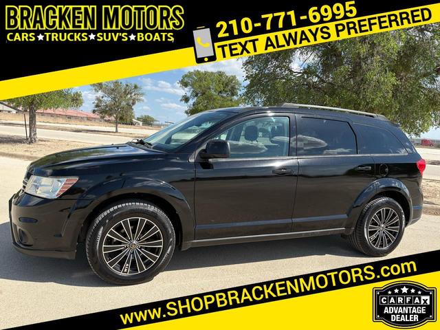Black 2012 Dodge Journey SXT FWD SUV / Crossover Front-Wheel Drive Automatic
