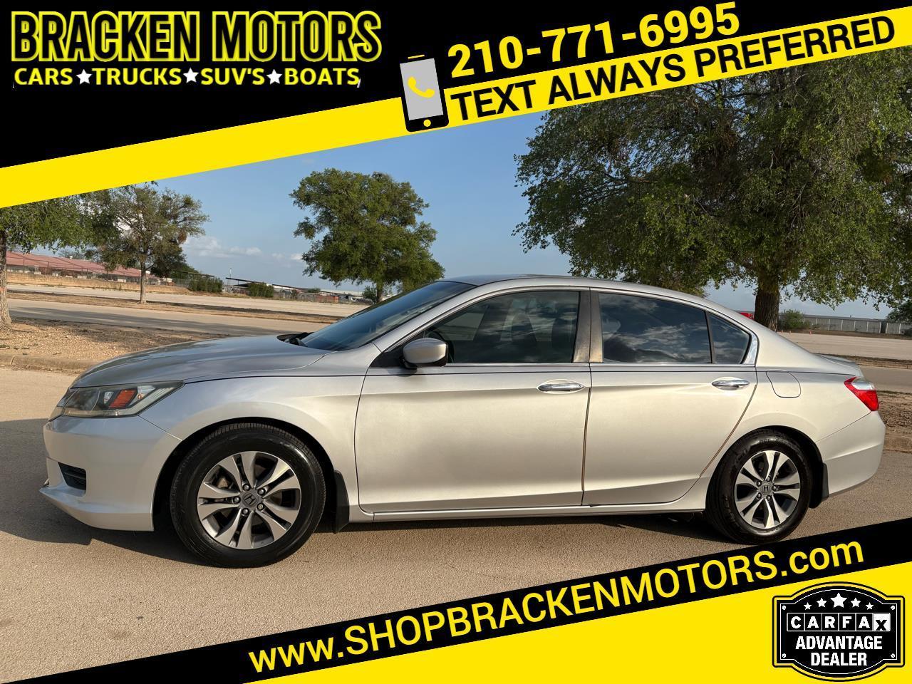 2014 Honda Accord Sedan LX SEDAN