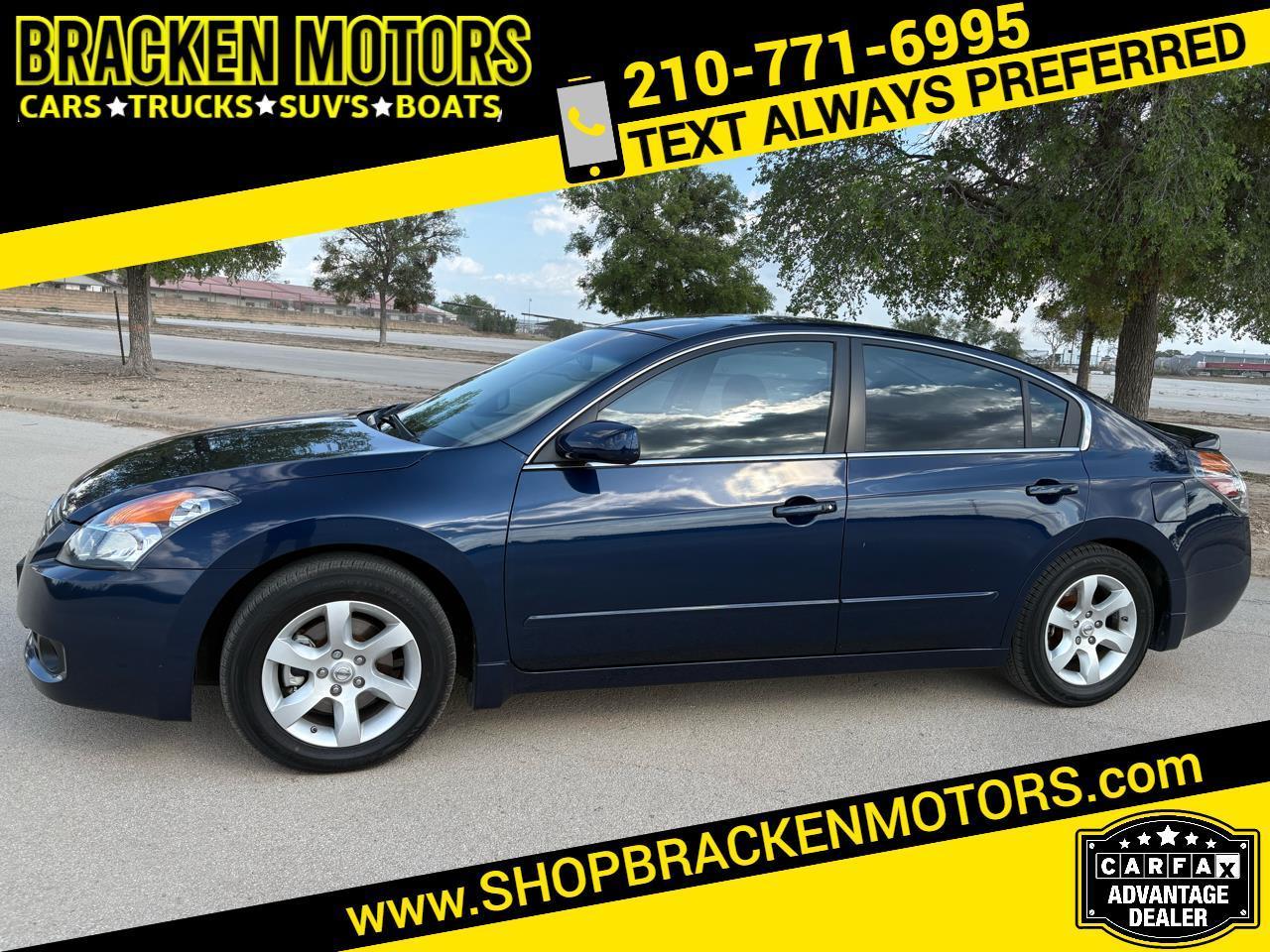 2009 Nissan Altima 4dr Sdn I4 CVT 2.5 SL LEATHER