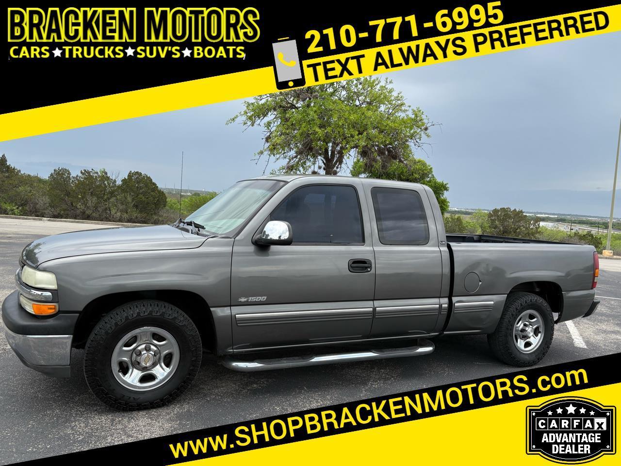 2002 Chevrolet Silverado 1500 Ext Cab  LS