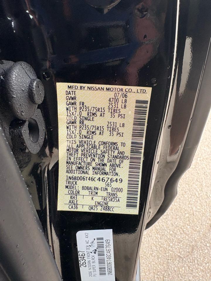 Nissan Frontier  2006