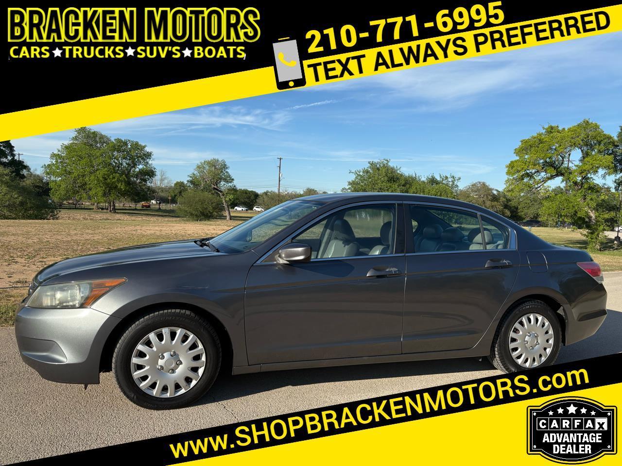 2010 Honda Accord Sdn 4dr I4 Auto LX