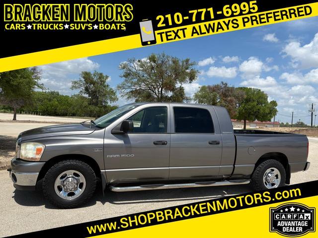 Gray 2006 Dodge RAM 1500 SLT Mega Cab RWD Pickup Truck Rear-Wheel Drive Automatic