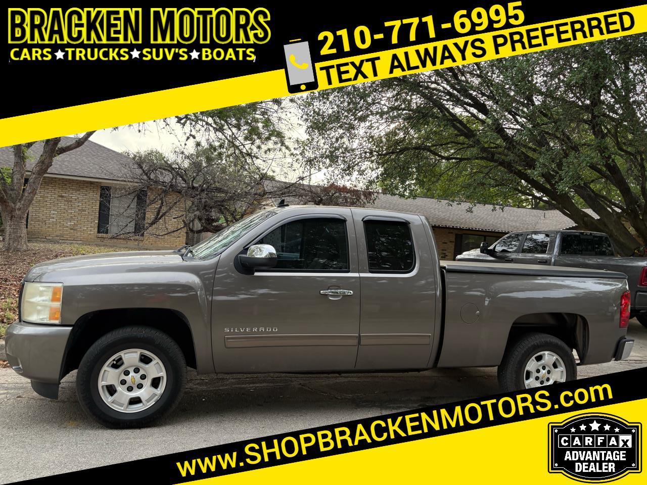 2011 Chevrolet Silverado 1500 2WD Ext Cab 143.5" LT