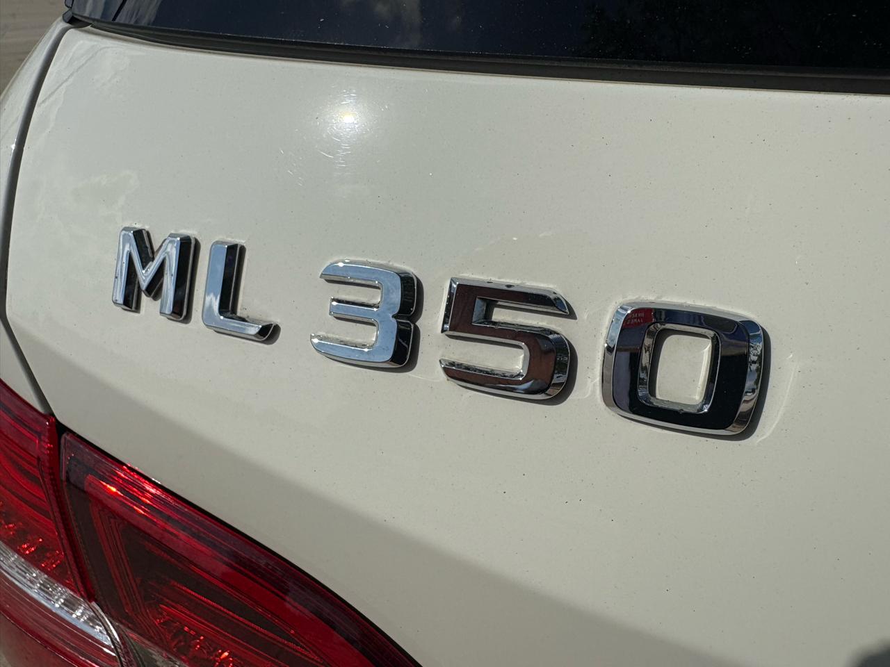 Mercedes-Benz M-Class 4MATIC 4dr ML 350 2012