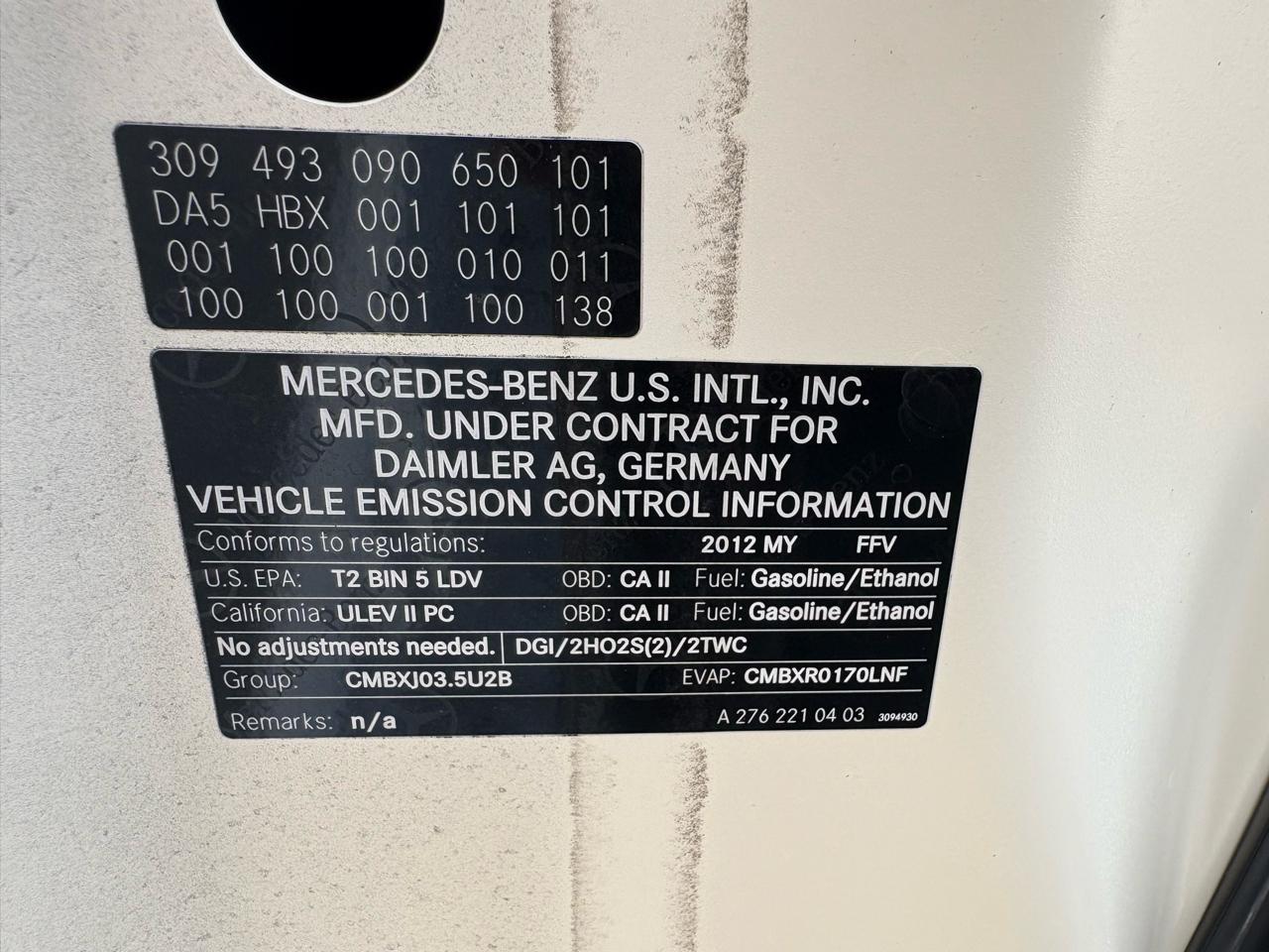 Mercedes-Benz M-Class 4MATIC 4dr ML 350 2012