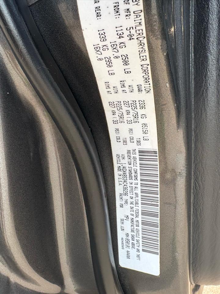 Jeep Grand Cherokee  2004