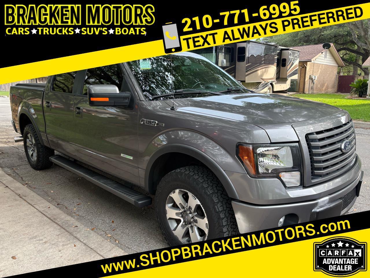 2012 Ford F-150 4WD SuperCrew  FX4