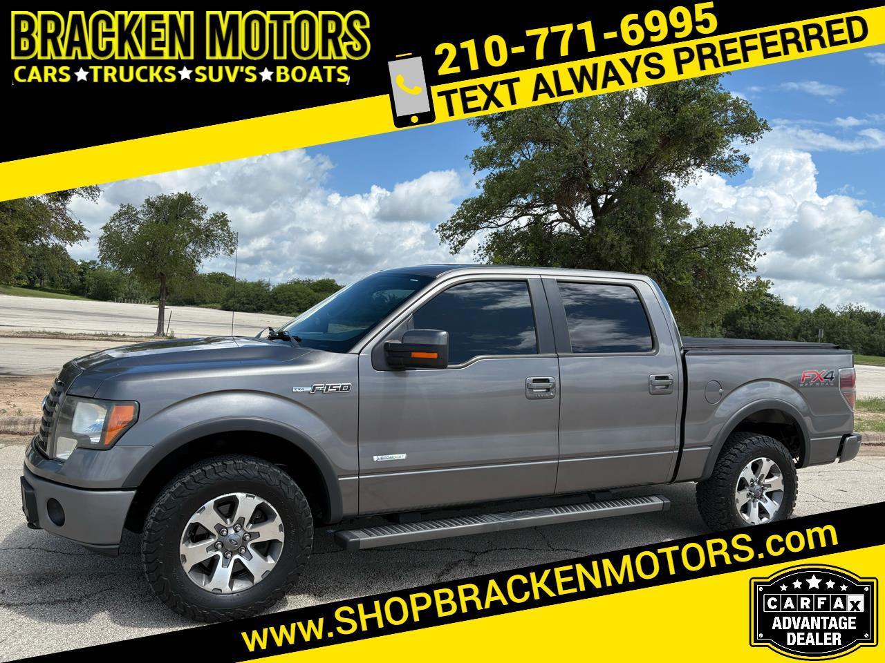 2012 Ford F-150 4WD SuperCrew  FX4