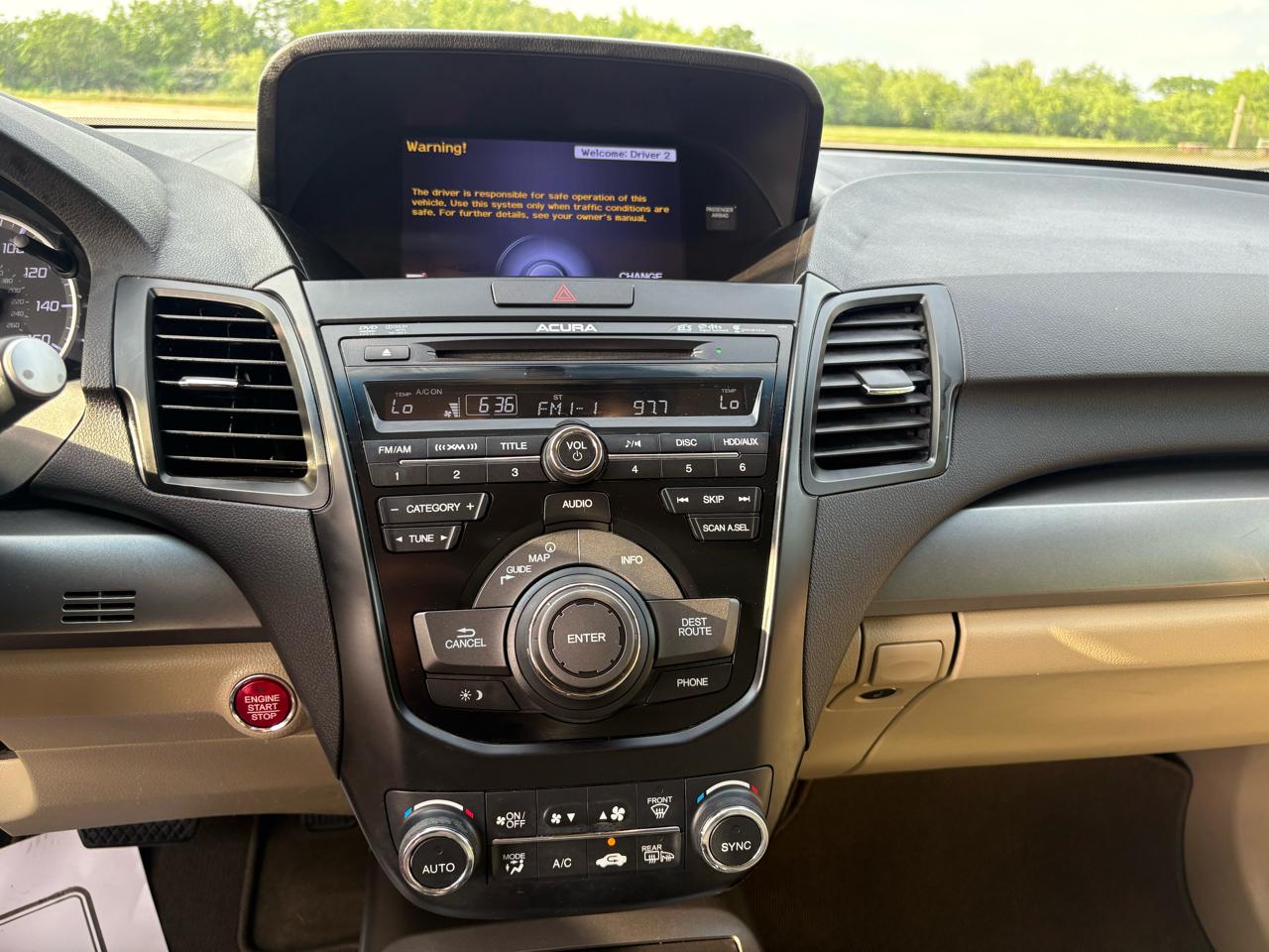 Acura RDX FWD 4dr Tech Pkg 2013