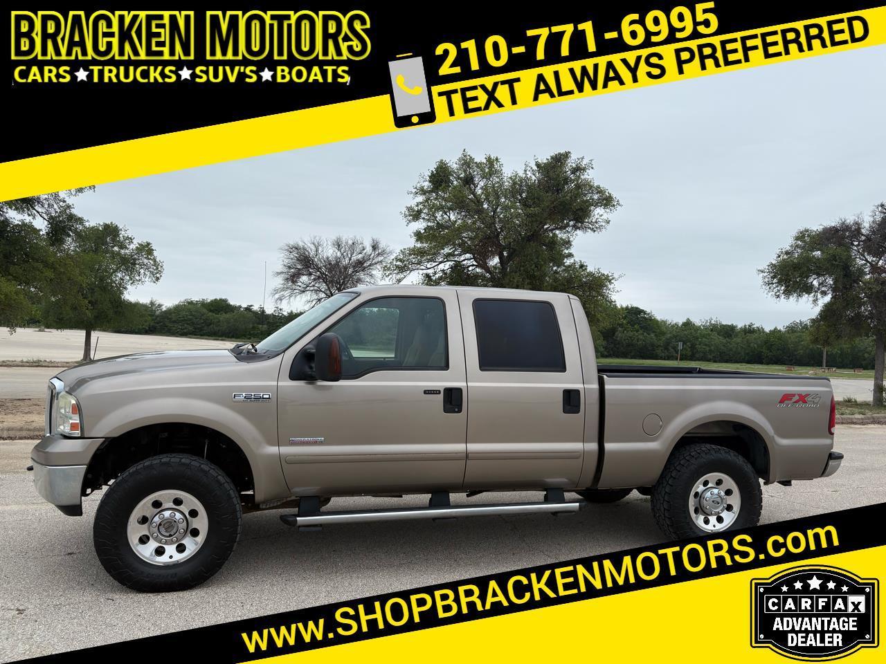 2006 Ford Super Duty F-250 Crew Cab  XLT 4WD