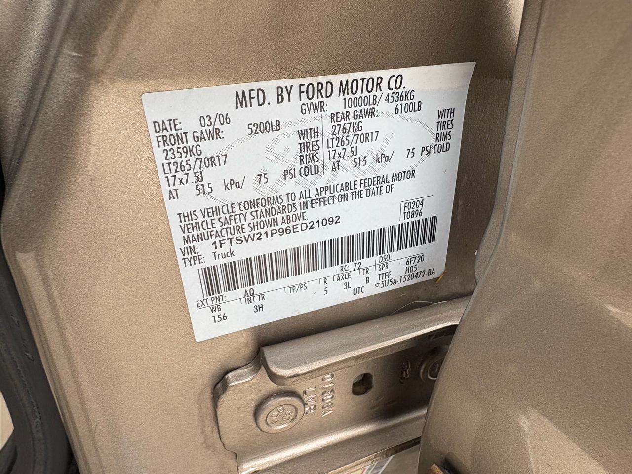 Ford Super Duty F-250  2006