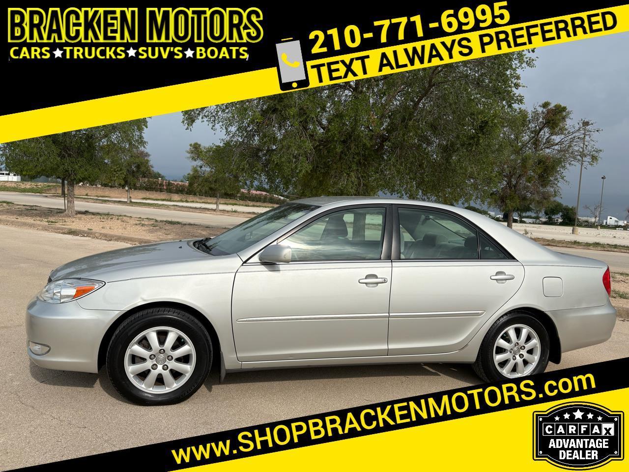 Toyota Camry 4dr Sdn XLE Auto (Natl) 2003