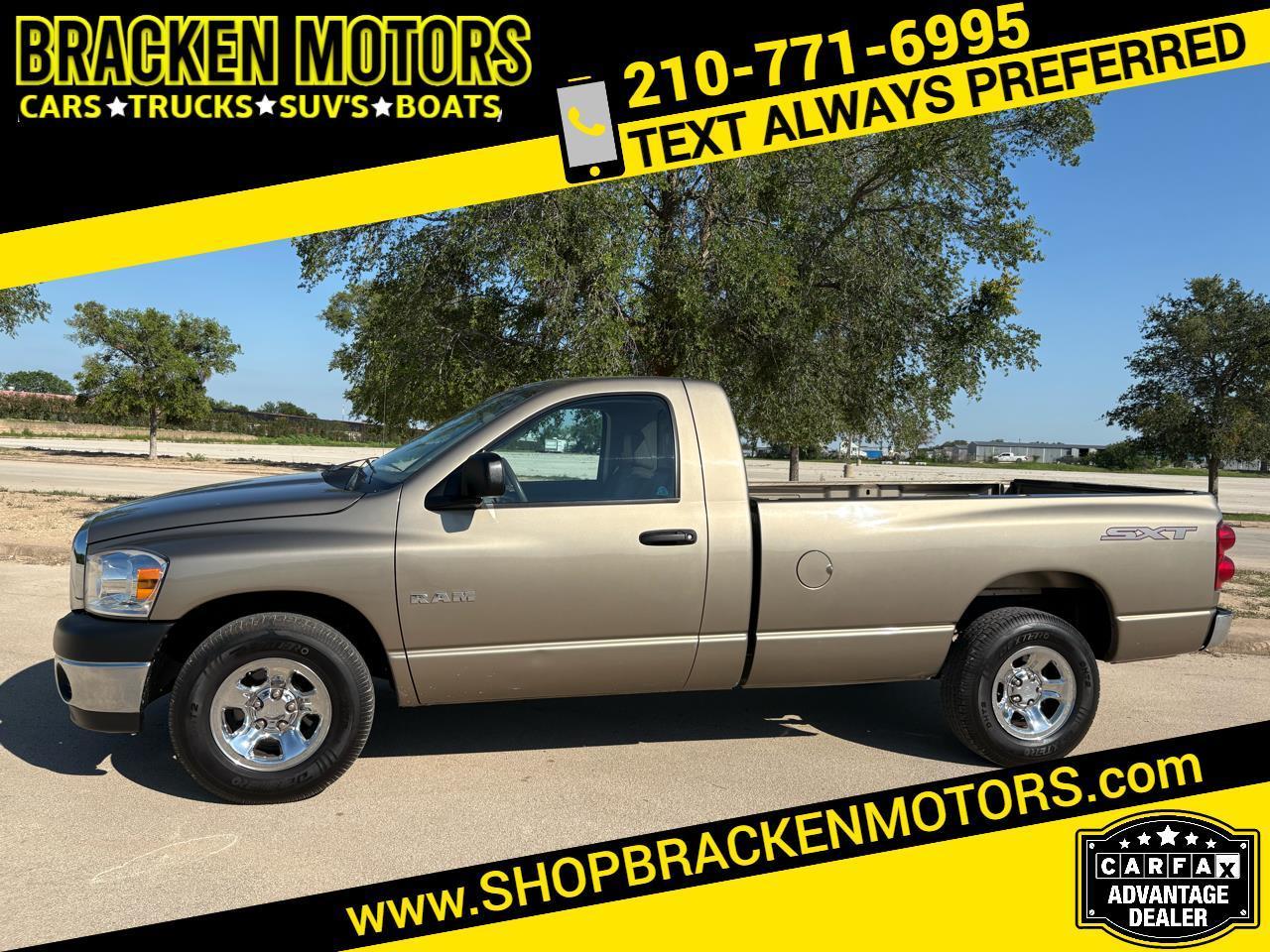 2008 Dodge Ram 1500 2WD Reg Cab  STX