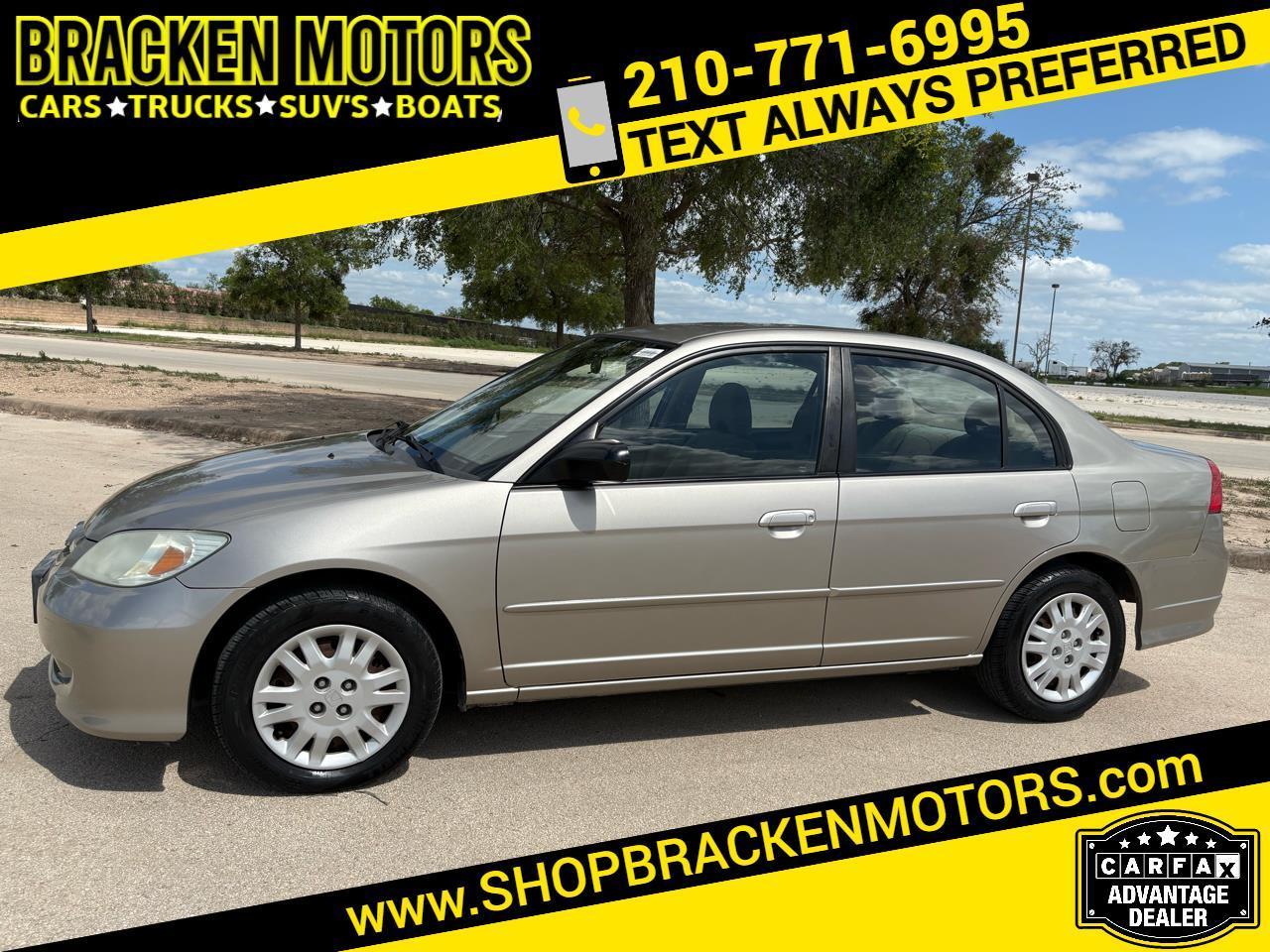 2005 Honda Civic Sdn LX AT
