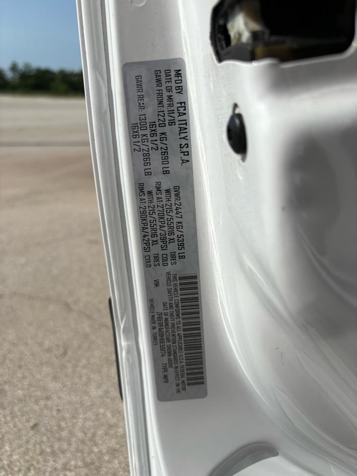 RAM ProMaster City Cargo Van Tradesman Van 2017