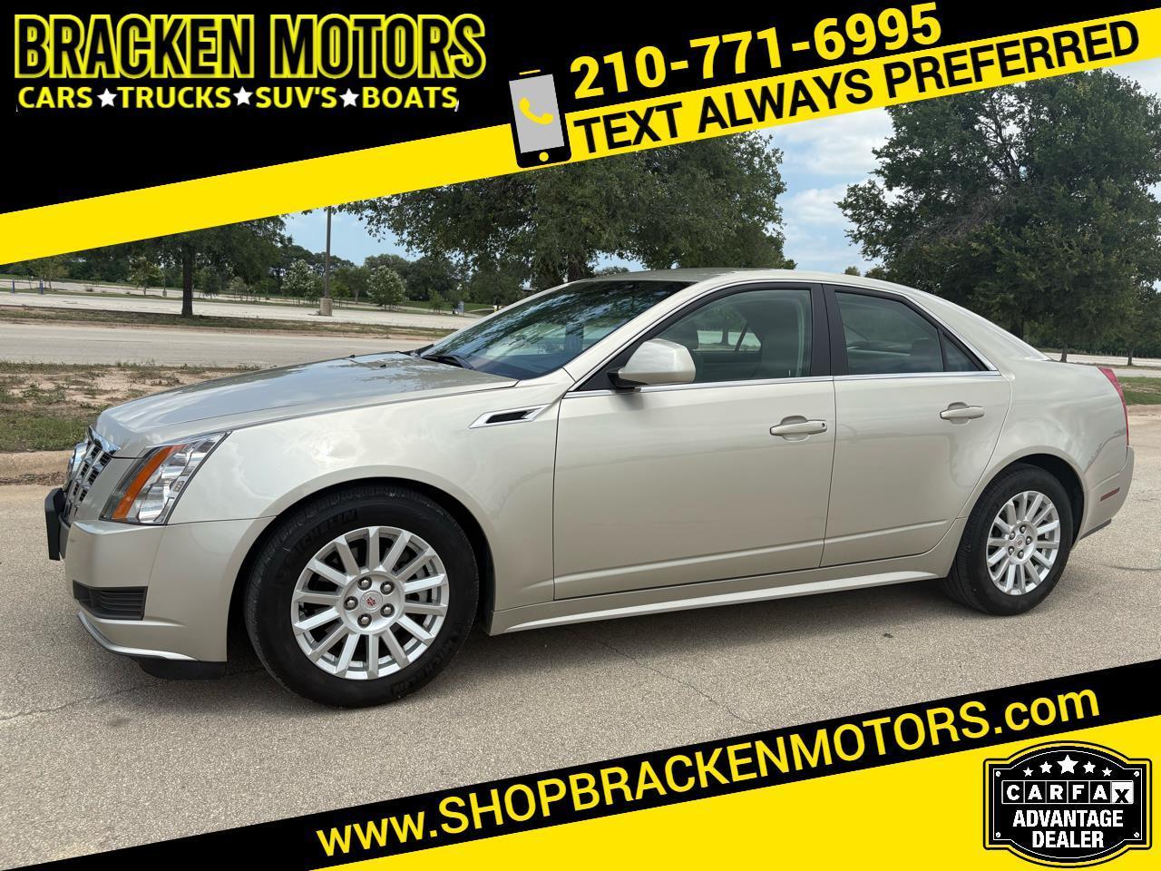 2013 Cadillac CTS Sedan 4dr Sdn 3.0L Luxury RWD