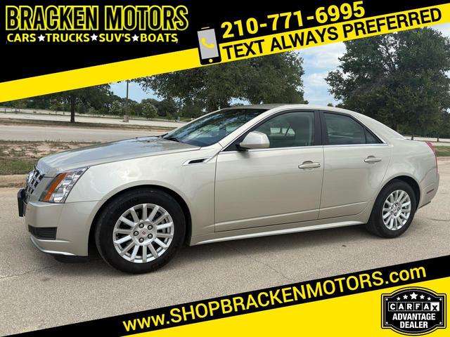 Gray 2013 Cadillac CTS 3.0L Luxury RWD Sedan Rear-Wheel Drive Automatic