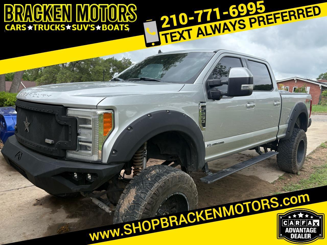 2019 Ford Super Duty F-250 SRW LARIAT 4WD Crew Cab 8' Box