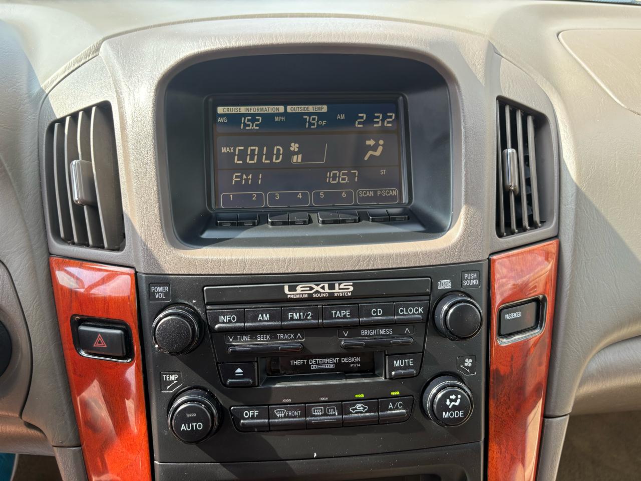 Lexus RX 300 4dr SUV 2003